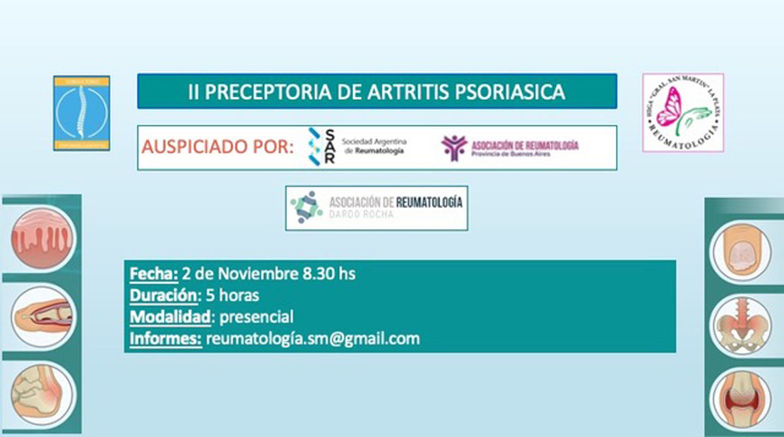 Curso de Preceptoría de Artritis Psoriásica | 2022